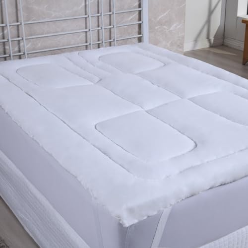 Pillow Top Casal Padrão 1,88M X 1,38M Algodão 400 Fios Manta Siliconada