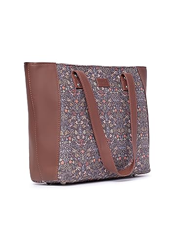 Image of ZOUK Women's Handcrafted Side Tote Bag and Handbag for Office and College