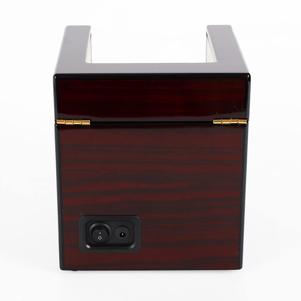 SHZICMY Automatik Uhrenbeweger für Automatikuhren Batteriebetriebener AC Adapter 3 Rotationsmodi Uhren Display-Boxen mit leisem Motor