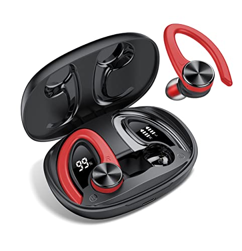 Auriculares-Inalambricos-Deportivos-MPWHYL-Auriculares-Bluetooth-53-con-Microfonos-Bass-Potentes-45-Horas-de-Reproduccion-IPX7-Impermeable-Auriculares-Bluetooth-Deportivos-con-Pantalla-LED