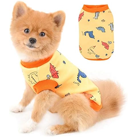 SELMAI Dog Pajamas Warm Fleece Coat Cover