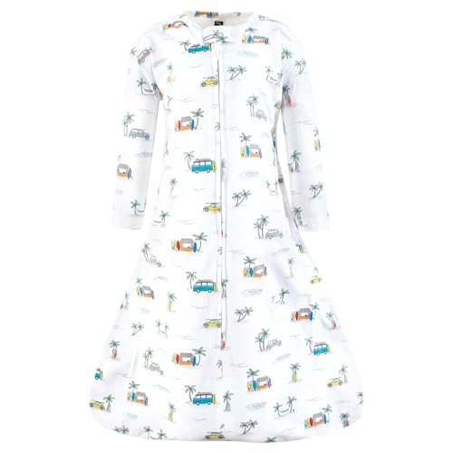 Image of Hudson Baby Unisex Baby Long Sleeve Cotton Jersey Sleeping Bag