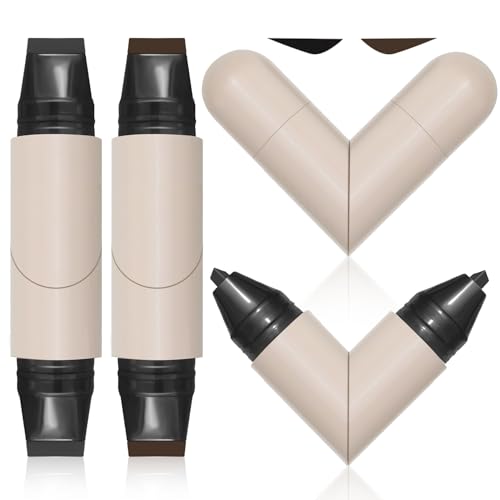 Marcador Eyeliner Stamp 2 Piezas Negro y Marrón miniatura 1