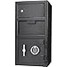 Barska Advanced Digital Keypad Compact Depository Drop Safe with Master Code + 5 Codes & Dual User Mode, Black, 0.72/0.78 Cubic Ft