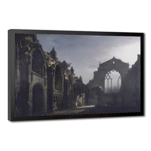 Toile Daguerre Holyrood Chapel pour habiller un mur vide avec un cadre suspendu