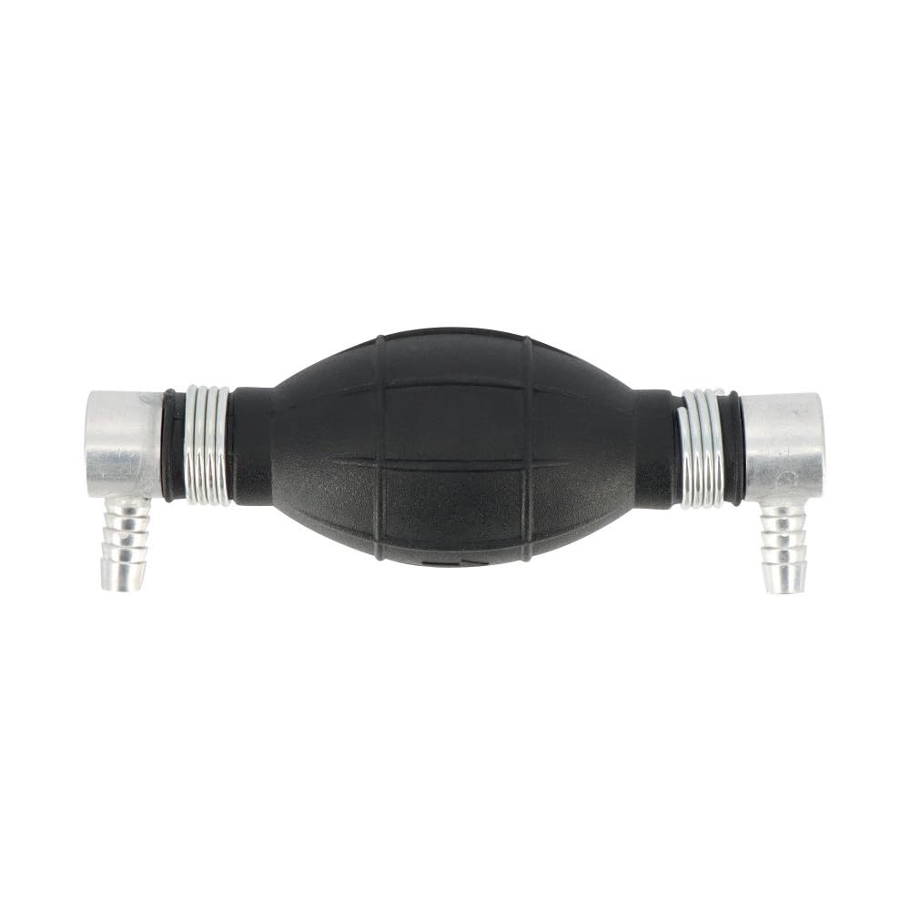 Poire Amorcage Gasoil Goodtimera Pompe Amorcage Carburant Manuelle - Siphon 15mm Avec Clapet Anti-Retour - 2.1m Pompe A Essence Electrique 12v