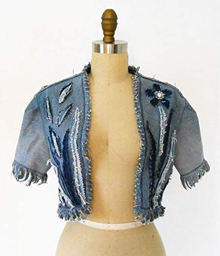 bolero jacket denim