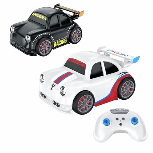 Image of Magic Induction RC Intelligent Sensor Car - 2.4GHz Remote Control Mini Car with Smart Music & LED Lighting, Educational Racing Toy Best Birthday Gift for Kids (Multi Color) (A3)