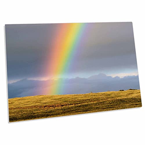 3dRose Pad para escritorio Rainbow Sierra Nevada 23x16 in miniatura 1