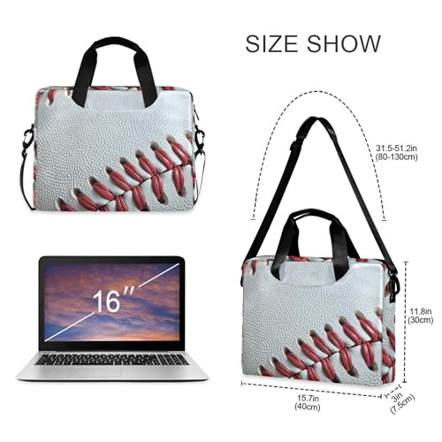 Maletín para laptop ALAZA estilo baseball 13-15.6 pulgadas miniatura 4