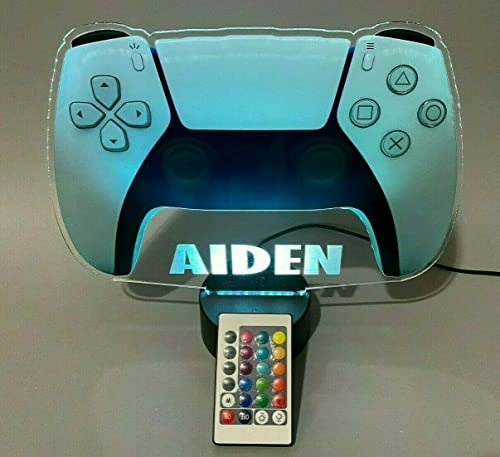 Lámpara de mesa LED multicolor con mando personalizado miniatura 2