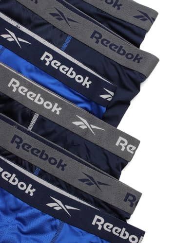 Reebok Mens Boxer Briefs - 6 Pack Long Leg Breathable Performance Big and Tall Boxers for Men (Sizes: 2X-4XL)3