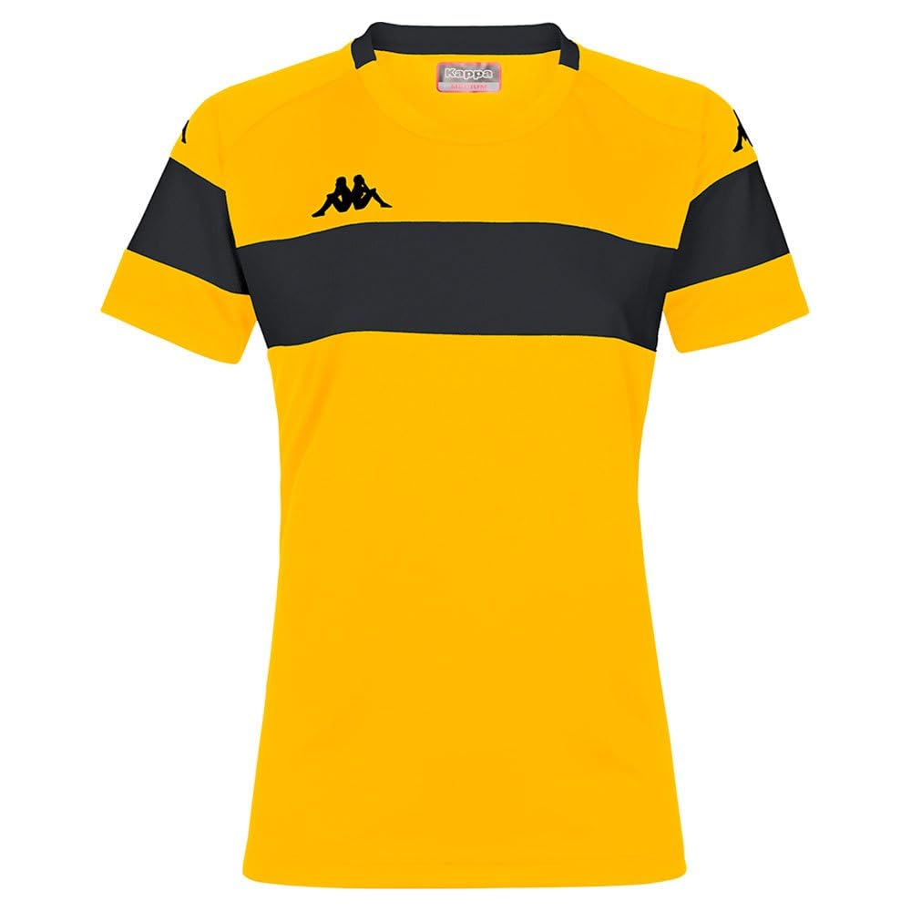 Camiseta Kappa Dareta - Ropa Ideal Para El Gim O Entrenar Mkp Pequeño Amarillo
