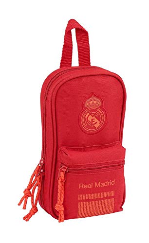 Image of safta Real Madrid Red Pencil Case 4 Pencil Case 12 x 23 x 5 cm