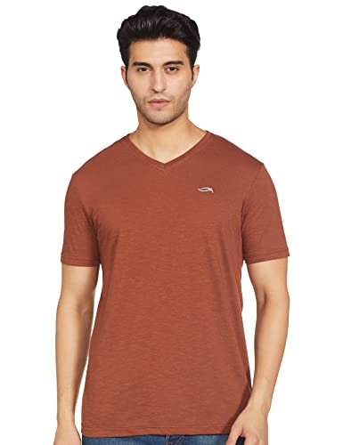 Image of Max Men's Regular Shirt (SLBBTVN01BROWN Brown M)