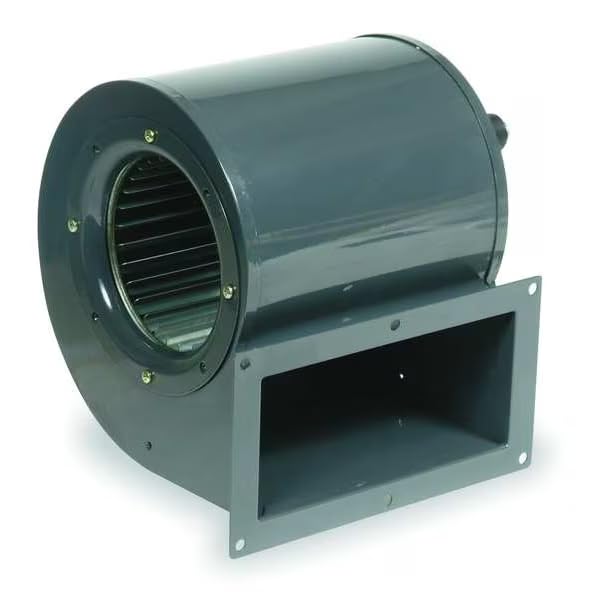Rectangular OEM Blower, 1500/1085 RPM, 1 Phase, Direct Drive, Steel 2 Speed, Mfr: 1TDT6-A