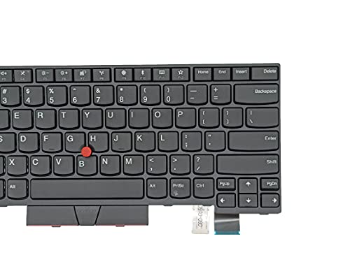 Replacement Keyboard for Lenovo Thinkpad T470 T480 A475 A485 Laptop Without Backlight US Layout - Thumbnail 3