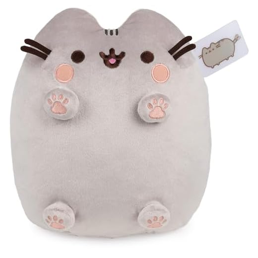 Gund Pusheen The Cat Classic Toe Beans - Peluche (28 cm, a partir de 8 años)