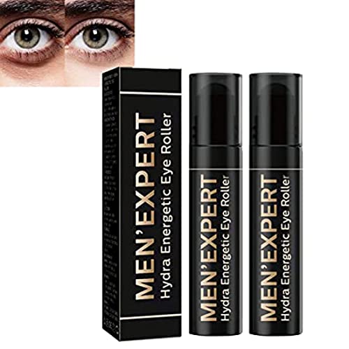 2PCS Men’Expert Hydra Energetic Augenroller, Mens Expert Hydra Energetic Augenroller, Men Plus Expert Hydra Energetic Augenroller, Energetic Eye Roll-on für Gegen Falten Und Augenringe, 10ml Cover