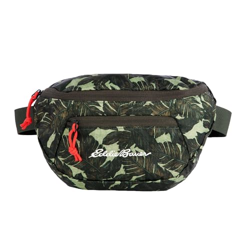 Eddie Bauer Stowaway Packable Waistpack | Sling | Fanny Pack | Travel | Foldable | Lightweight | Outdoor | 1L Ripstop Polyester - Dark Loden - Thumbnail 4