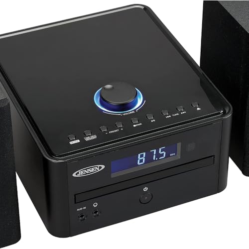 image for JENSEN JBS-210 JBS-210 3-Piece Stereo 4-Watt-RMS CD Music System with 