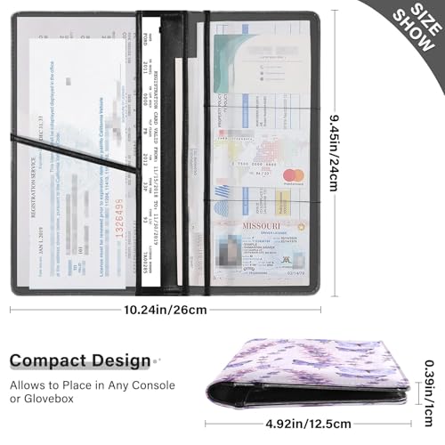 Organizador de Documentos de Auto Portátil miniatura 3