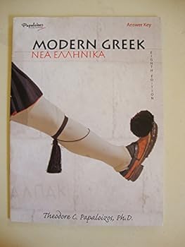 Paperback Modern Greek Answer Key Book