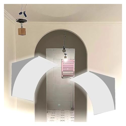 Encofrado para arco de puerta semicircular para solucionar esquinas mal alineadas 2