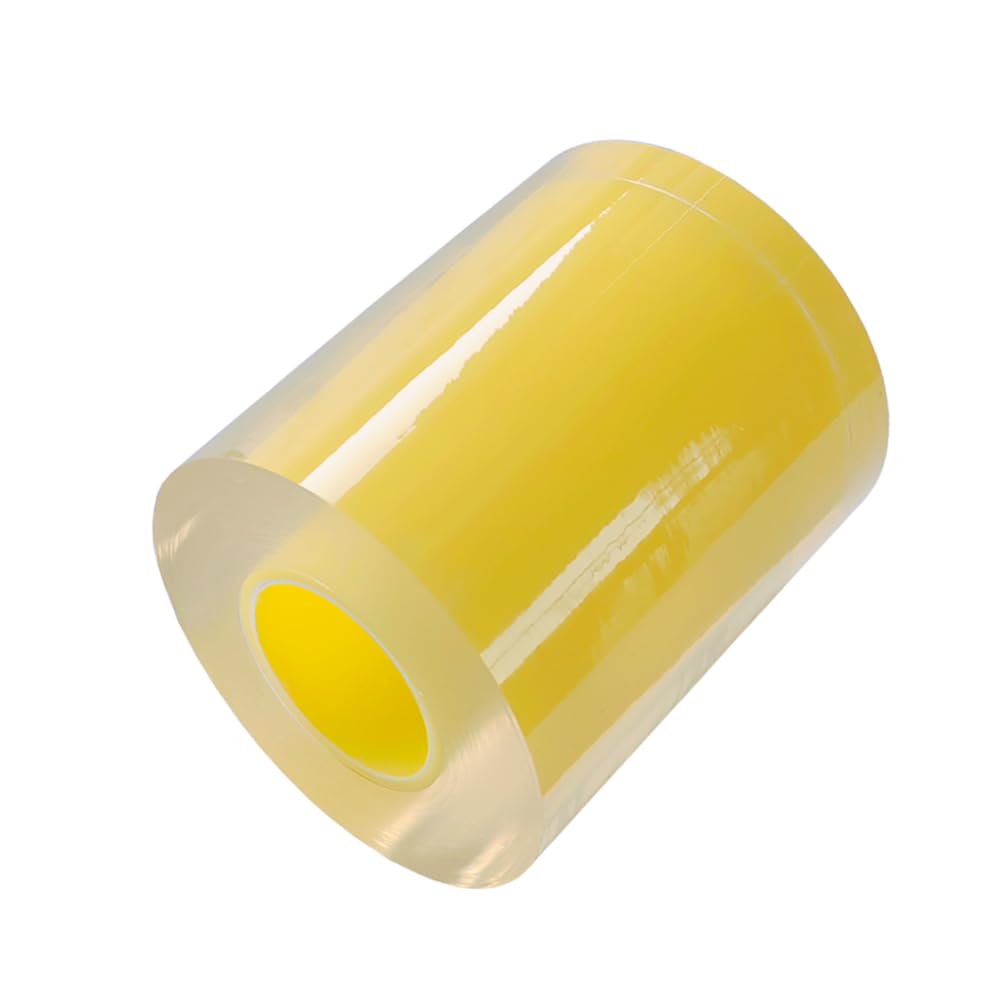 ZAYOIZY 8cm Jewelry Packaging Static Cling Film PVC Clear Protective Tape, Watch/Bracelet/Bangle Dust and Scratch Proof Self-Adhesive Wrap, 164ft Long