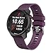 Produktbild ISABAKE Armband für Garmin Forerunner 245/245 Music, 645/645 Music, Vivoactive 3/3 Music, QuickFit Armbänder 20mm Weichsilikon Ersatzarmbänder für Garmin Watch Uhrenarmbänder