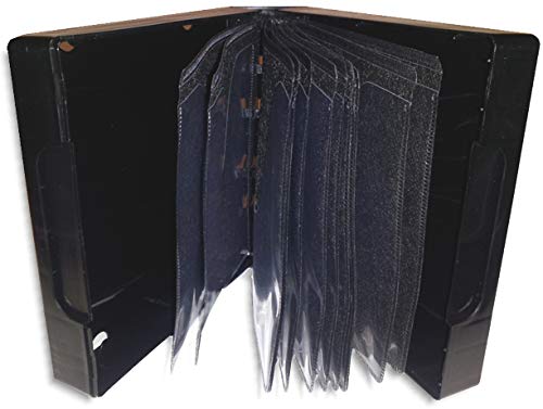 Amazon.com: (20) Black 24-Disc Capacity CD DVD 2-Ring Album Wallet
