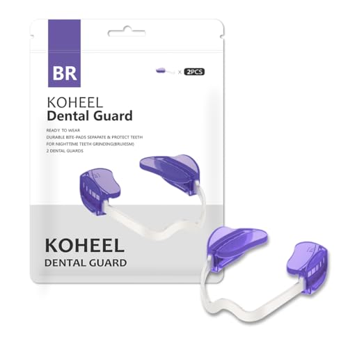 KOHEEL Adjustable Mouth Guard for Teeth Grinding and Clenching, No Boiling Night Guard, Stop Bruxism...