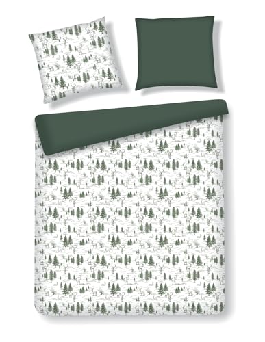 home&you - Bettwäsche Erdo 200x220cm, 2X Kissenbezug, Set,...