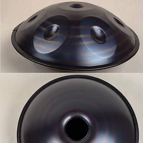 Handpan Drum de Acero 9 Notas en Re menor 432 Hz con Soporte miniatura 3