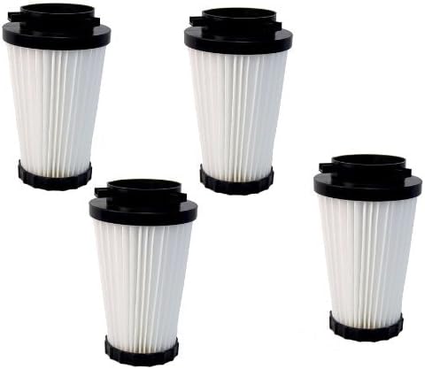 HQRP HEPA Filter 4-Pack Replacement Compatible with Dirt Devil F2 470880 084650 3-SFA115-00X 3SFA115-00X 3SFA11500X Dynamite Quick Vac Flip Stick Power Stick Power Reach Power Stick Vac Vacuum Cleaner