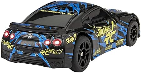 Hot Wheels GWB72 - R/C 2017 Nissan GT-R (R35) MATTEL, 1 64, remote control car, racing car for playing on tracks or off the slopes, toy car racing track for ages 5 and up