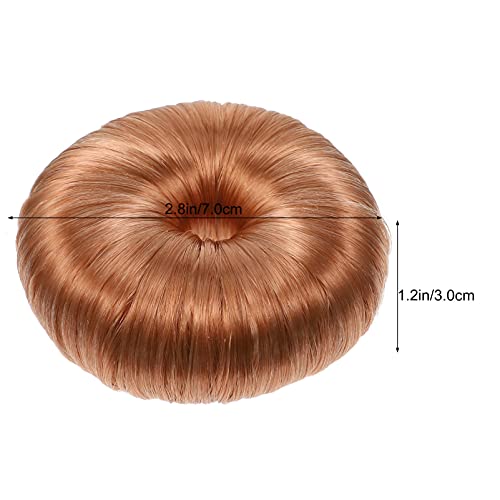 Beaupretty Fabricantes de 2Pcs Chignons Bun Cabelo Donut Bun Peruca de Cabelo Perucas de Cabelo Coqu