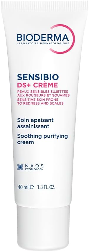 Sensibio DS+ Soothing Purifying Cream for Seborrheic Dermatitis Sensitive Skin, 40ml