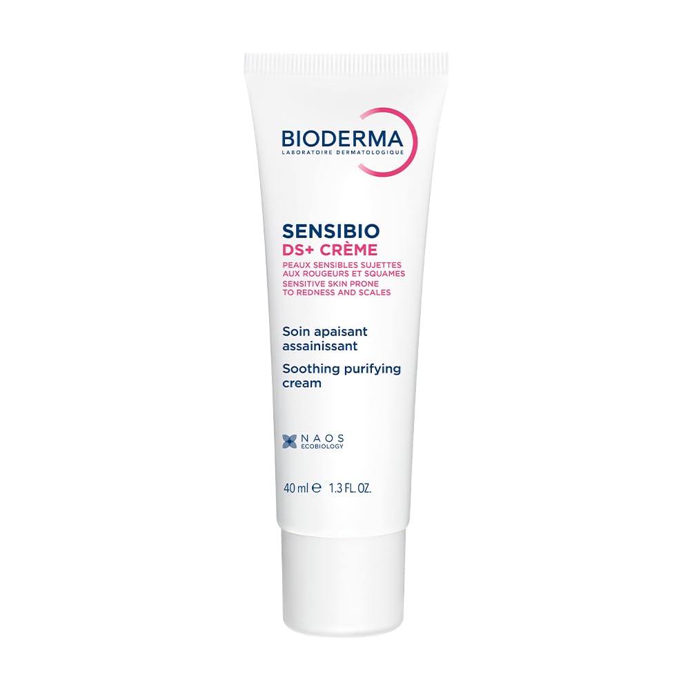 Bioderma Sensibio DS+ Soothing Purifying Cream for Seborrheic Dermatitis Sensitive Skin, 40ml
