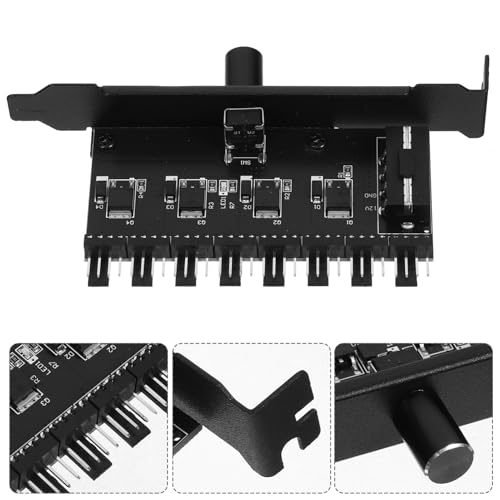 Concentrador de ventilador para PC y refrigeración de chasis con pines internos 5