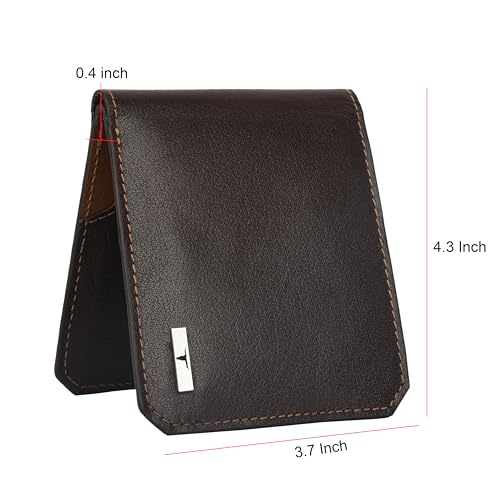 Image of URBAN FOREST Tyson Brown /Cognac Leather Wallet for Men