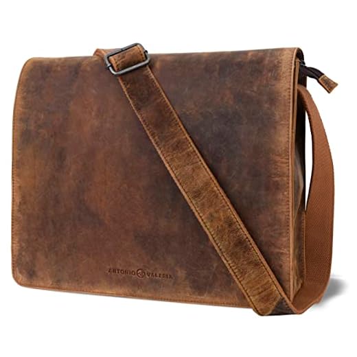 Premium Leather Messenger Bag for Men