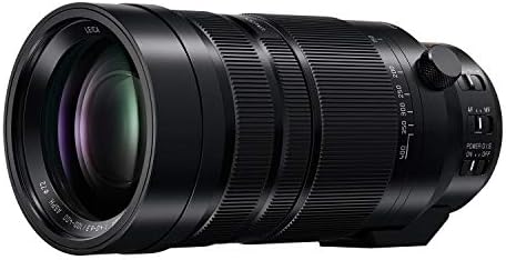 PANASONIC LUMIX G LEICA DG VARIO-ELMAR PROFESSIONAL LENS, 100-400MM, F4.0-6.3 ASPH., MIRRORLESS MICRO FOUR THIRDS, POWER OPTICAL I.S., H-RS100400 (USA BLACK)