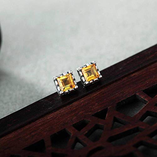 Goutte d'oreille cristal topaze de style féerique pour une allure raffinée