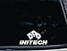INITECH - 7" x 3 1/2" die cut vinyl decal for windows, cars, trucks, tool boxes, laptops, MacBook - virtually any hard, smooth surface