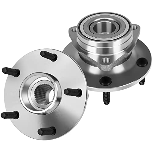 ECCPP Replacement New Front Wheel Hub Bearing for 2000 2001 Dodge Ram 1500 4WD 4X4 515038 2 PCS