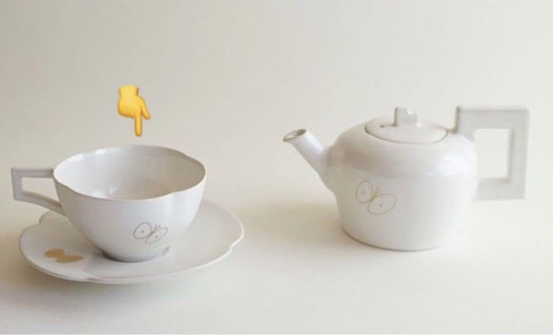 安藤雅信×ミナペルホネン オランダ輪花皿