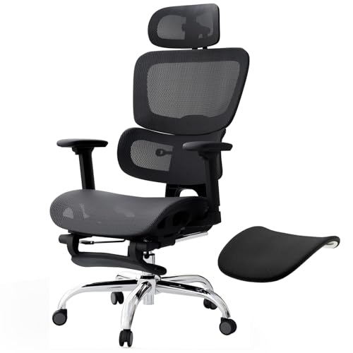 Ergonomischer Bürostuhl Voll-Mesh mit Abnehmbarem Kissen,...