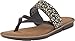 Skechers Cali Women's Indulge 2 Flip Flop, Black Gem, 8 M US