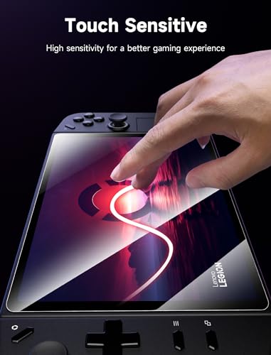 Image of JSAUX 2-Pack Screen Protector for Legion Go, Ultra HD Glass Protector 9H Hardness Edge-to-Edge Scratch Resistant Tempered Glass Compatible with Lenovo Legion Go